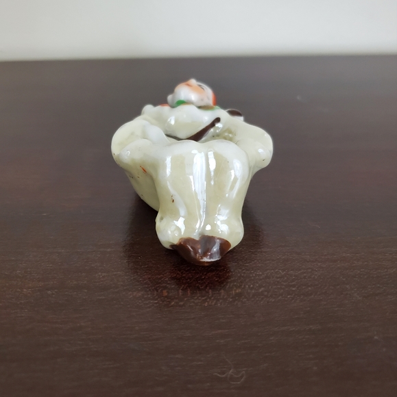 Vintage Art Deco Lusterware Pierrot Trinket Dish - Picture 3 of 9